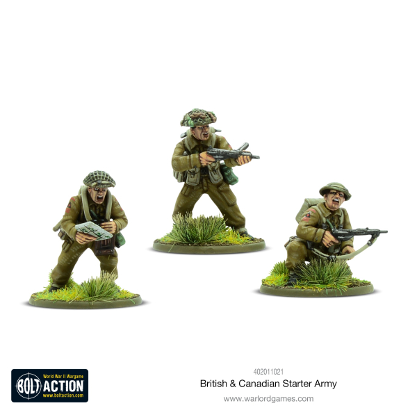 Bolt Action:  British & Canadian Army (1943-45) Starter Army